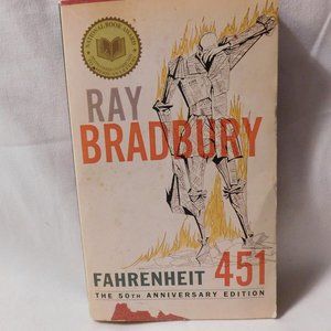 Ray Bradbury FAHRENHEIT 451 The 50th Anniversary Edition Paperback Book